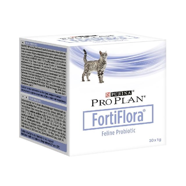 PRO PLAN FortiFlora Supplément probiotique pour chiens 2x(30x1g)