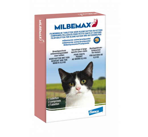 Milbemax chat S vermifuge 2x10 comprimés